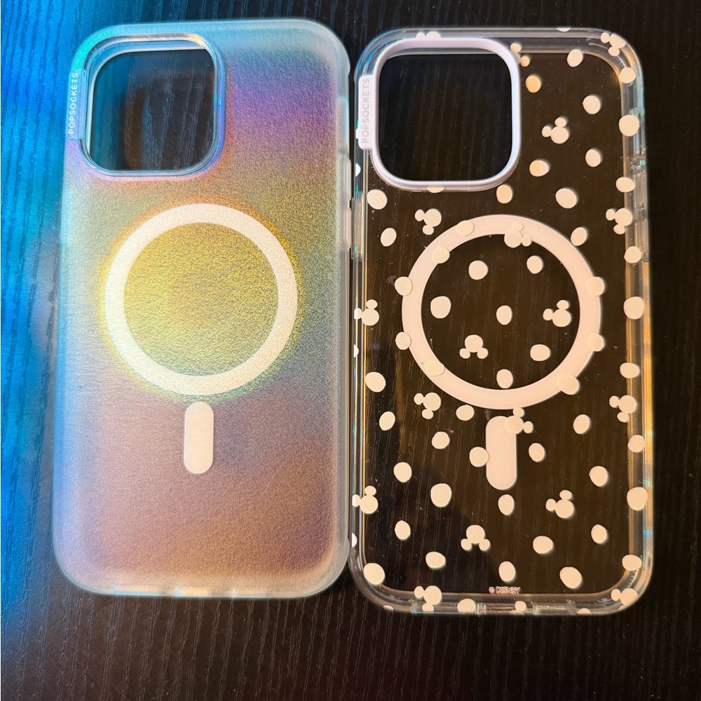 Gradient and Polka Dot Phone Case Set